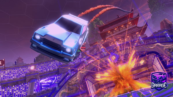 A Rocket League car design from Rieve