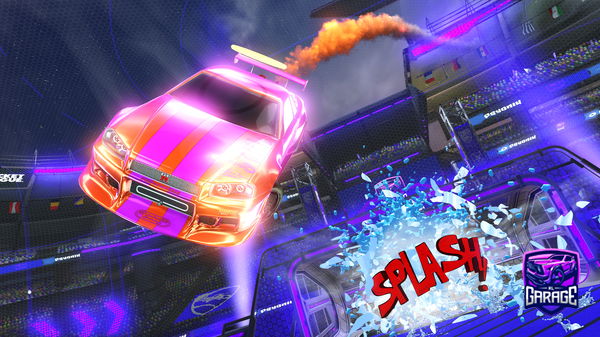 A Rocket League car design from Sonic_RL