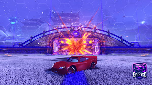 A Rocket League car design from Notene