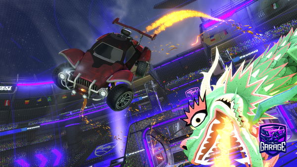 A Rocket League car design from Rellboy11