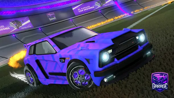 A Rocket League car design from Outburst