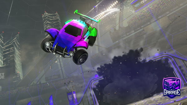 A Rocket League car design from Ice-Cube88