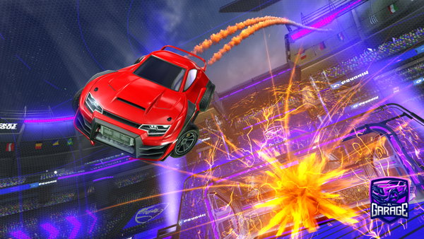 A Rocket League car design from Burger114