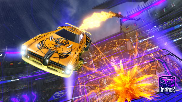 A Rocket League car design from SoHard2FindUser