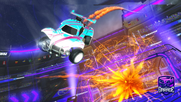 A Rocket League car design from AfloatLlama501