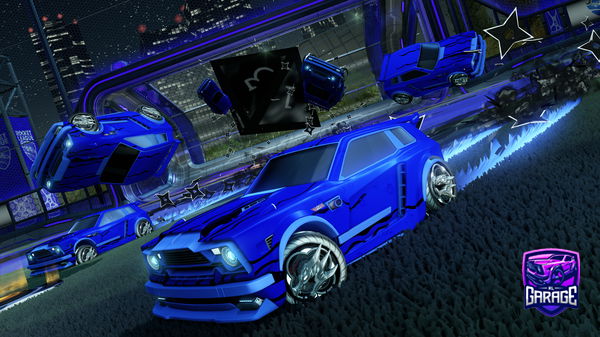 A Rocket League car design from soso91