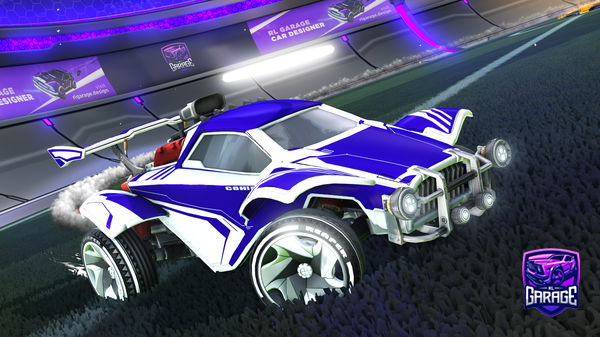 A Rocket League car design from P3G4S99