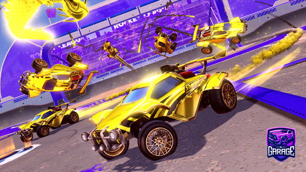 A Rocket League car design from Fink-Pot