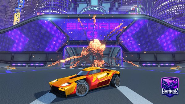 A Rocket League car design from Exydenticy