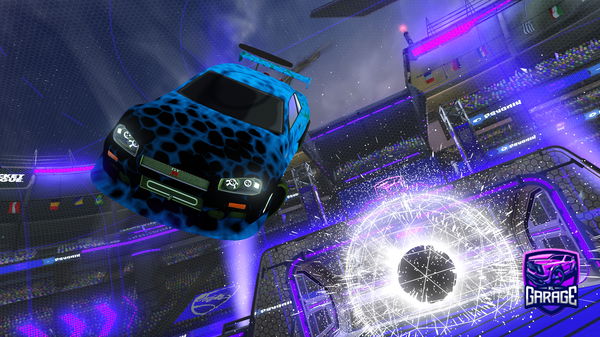 A Rocket League car design from Bigounce4256