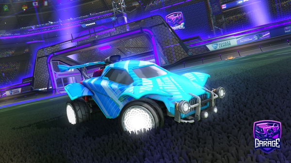 A Rocket League car design from zuhaitz123