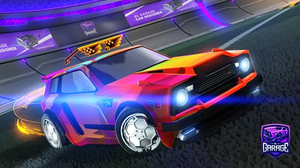 A Rocket League car design from PenguinLML