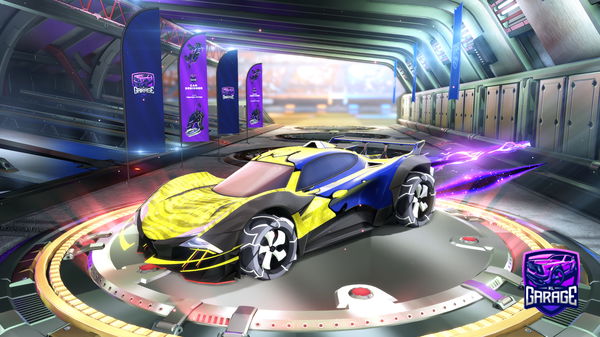 A Rocket League car design from DudDud