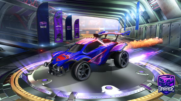 A Rocket League car design from CharlesLeclerc16IT