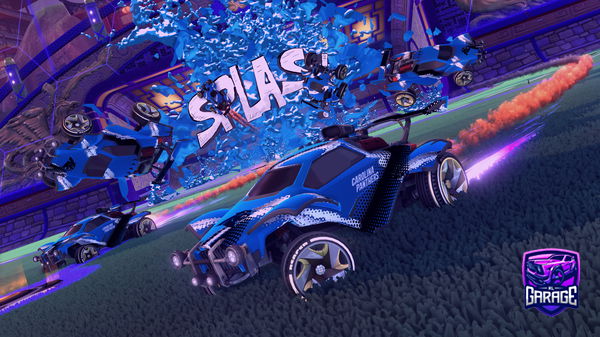 A Rocket League car design from MissFe4r