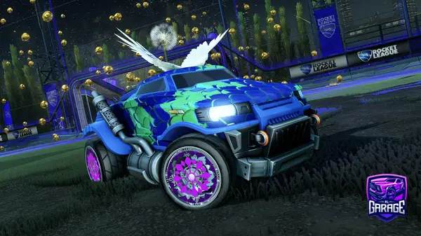 A Rocket League car design from brocklobster4