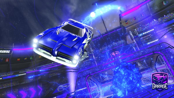 A Rocket League car design from Keylesslynx