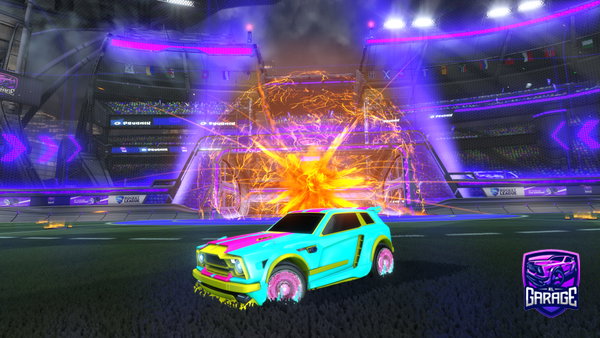 A Rocket League car design from itz_Yuta