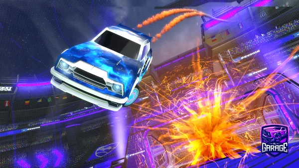 A Rocket League car design from Mrbeast134