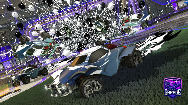 A Rocket League car design from sawcubic