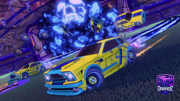 A Rocket League car design from BillyRobbo