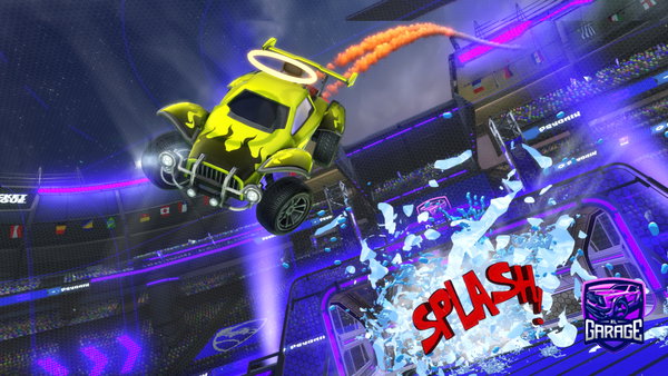 A Rocket League car design from NakkiRL
