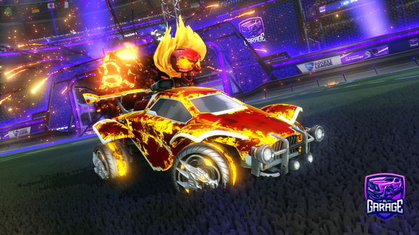 A Rocket League car design from SupremeILL