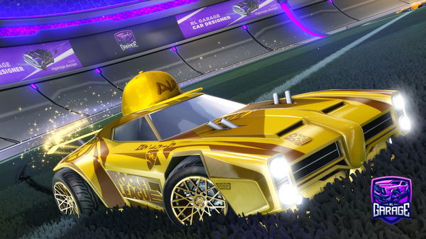 A Rocket League car design from yaourt_