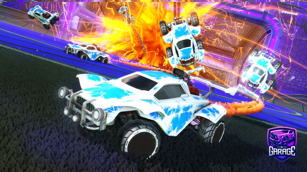 A Rocket League car design from A5LNN_