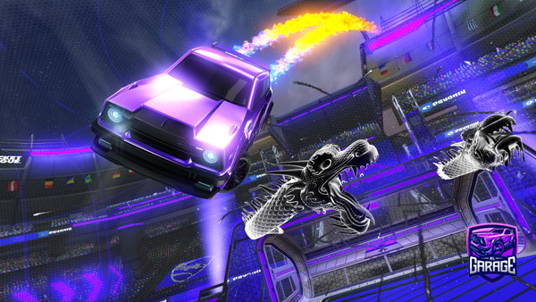 A Rocket League car design from nolan974210