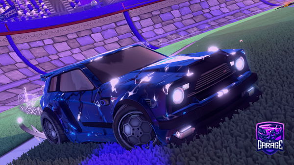 A Rocket League car design from pandamagic