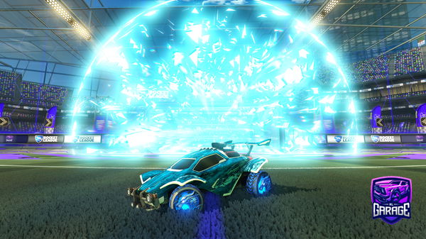 A Rocket League car design from Jugcotiz