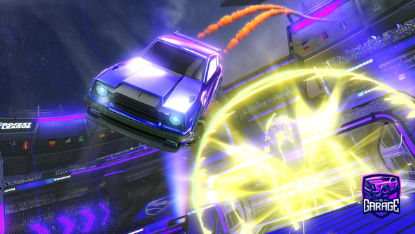 A Rocket League car design from freezy_yt