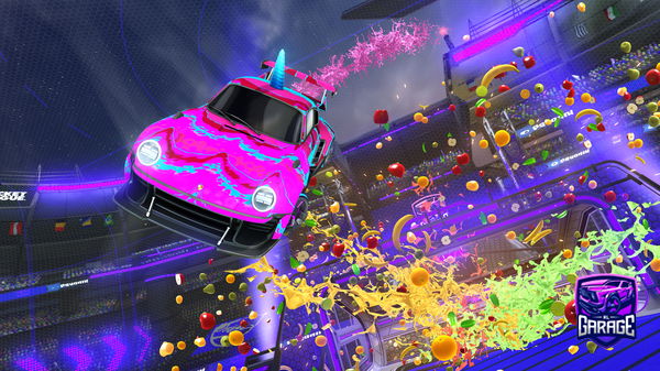 A Rocket League car design from kblue420