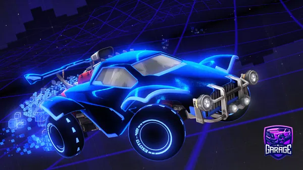 A Rocket League car design from Kaireaux