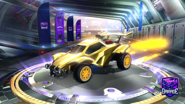 A Rocket League car design from dara127