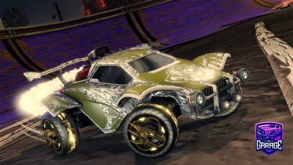 A Rocket League car design from ThePunisher7