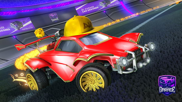 A Rocket League car design from LittlePrisoners