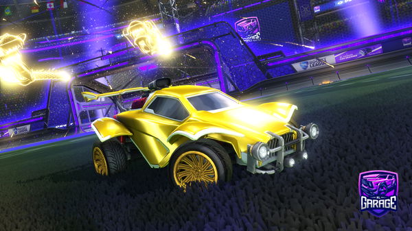 A Rocket League car design from Miguel0111
