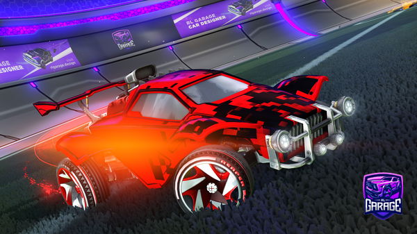 A Rocket League car design from SMX_09