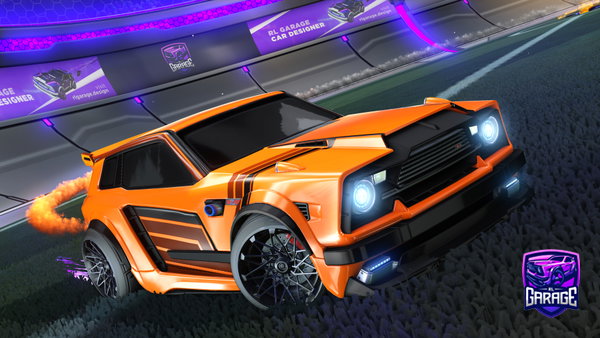 A Rocket League car design from wuhsabii