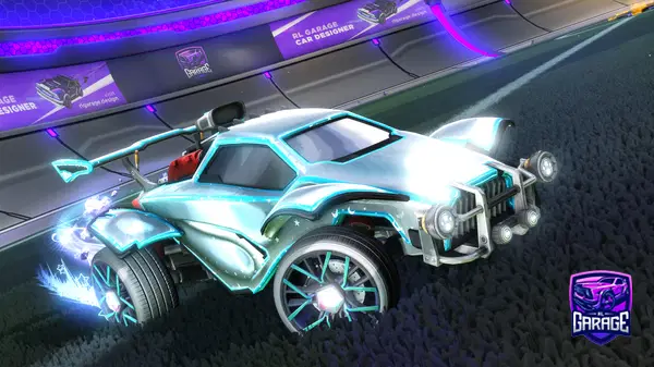 A Rocket League car design from blazerr