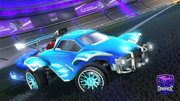 A Rocket League car design from bluewarriorjake