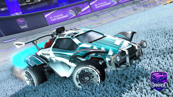 A Rocket League car design from McMoceXVII