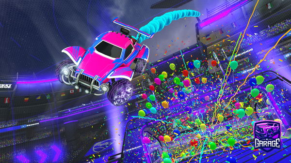 A Rocket League car design from Ultragod09