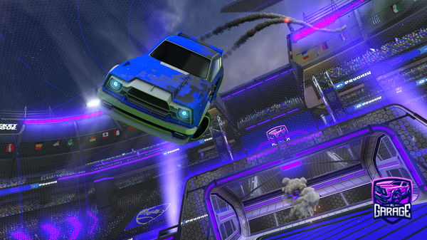 A Rocket League car design from W6M_