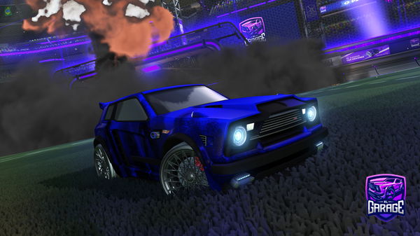 A Rocket League car design from Bmx9