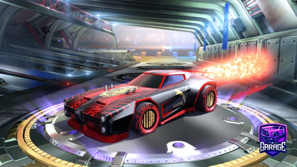 A Rocket League car design from Binaryman4231