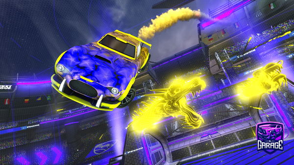 A Rocket League car design from Placetaker