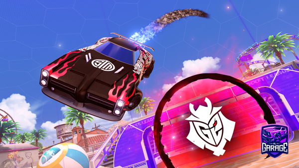 A Rocket League car design from VastAlkaja